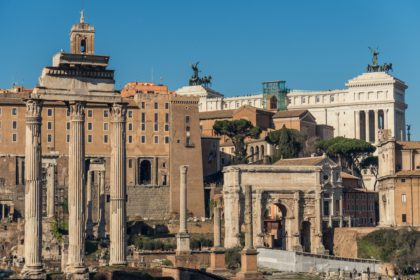 Ruins of ancient Rome